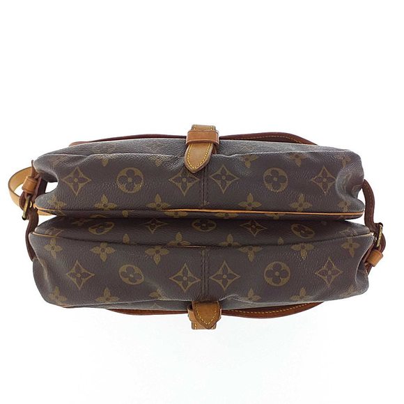 Louis Vuitton Monogram Saumur Shoulder Bag Brown - Picture 3 of 10